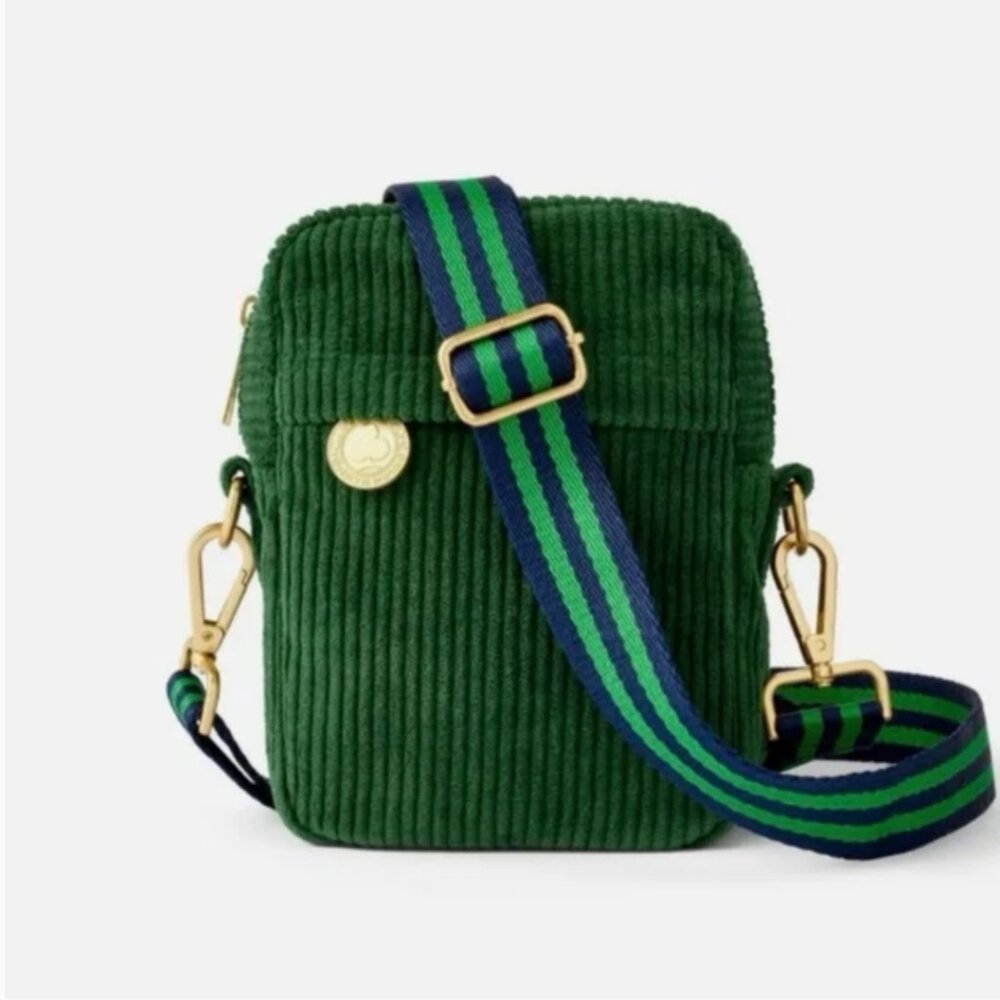 Limited Edition Rowing Blazers x Target Green Corduroy Crossbody Bag